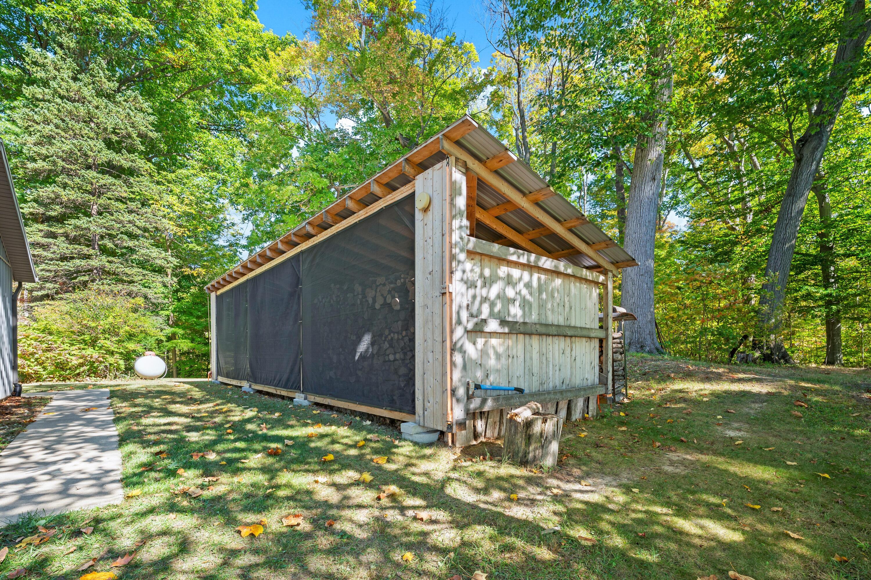 620 Warren Woods Road Galien, MI 49113 - Photo 50 of 71 wood shed