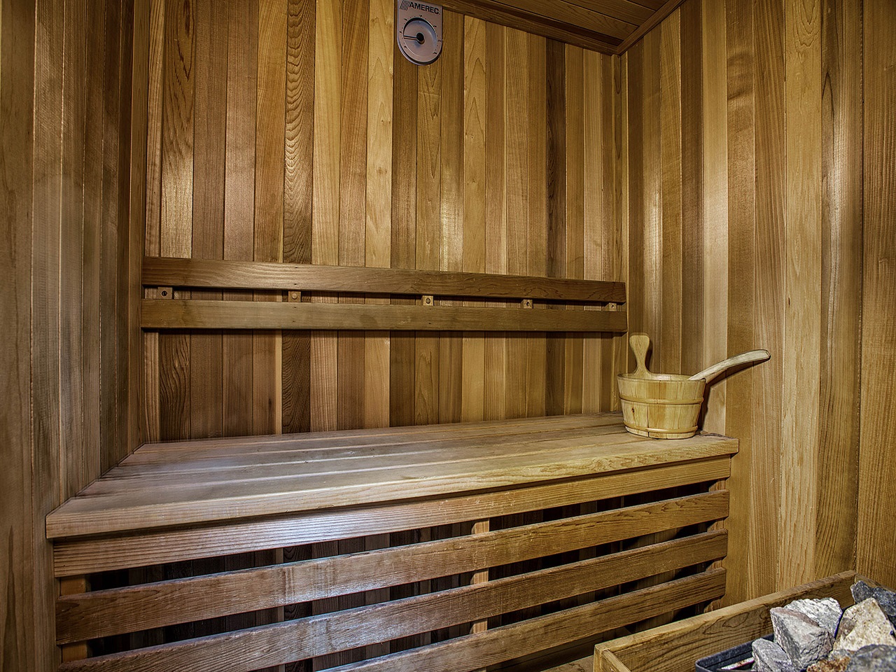 17423 Circa Del Sur, Unit 480 Rancho Santa Fe, CA 92067 - Photo 20 of 23 Dry Sauna in bath opposite Media Room