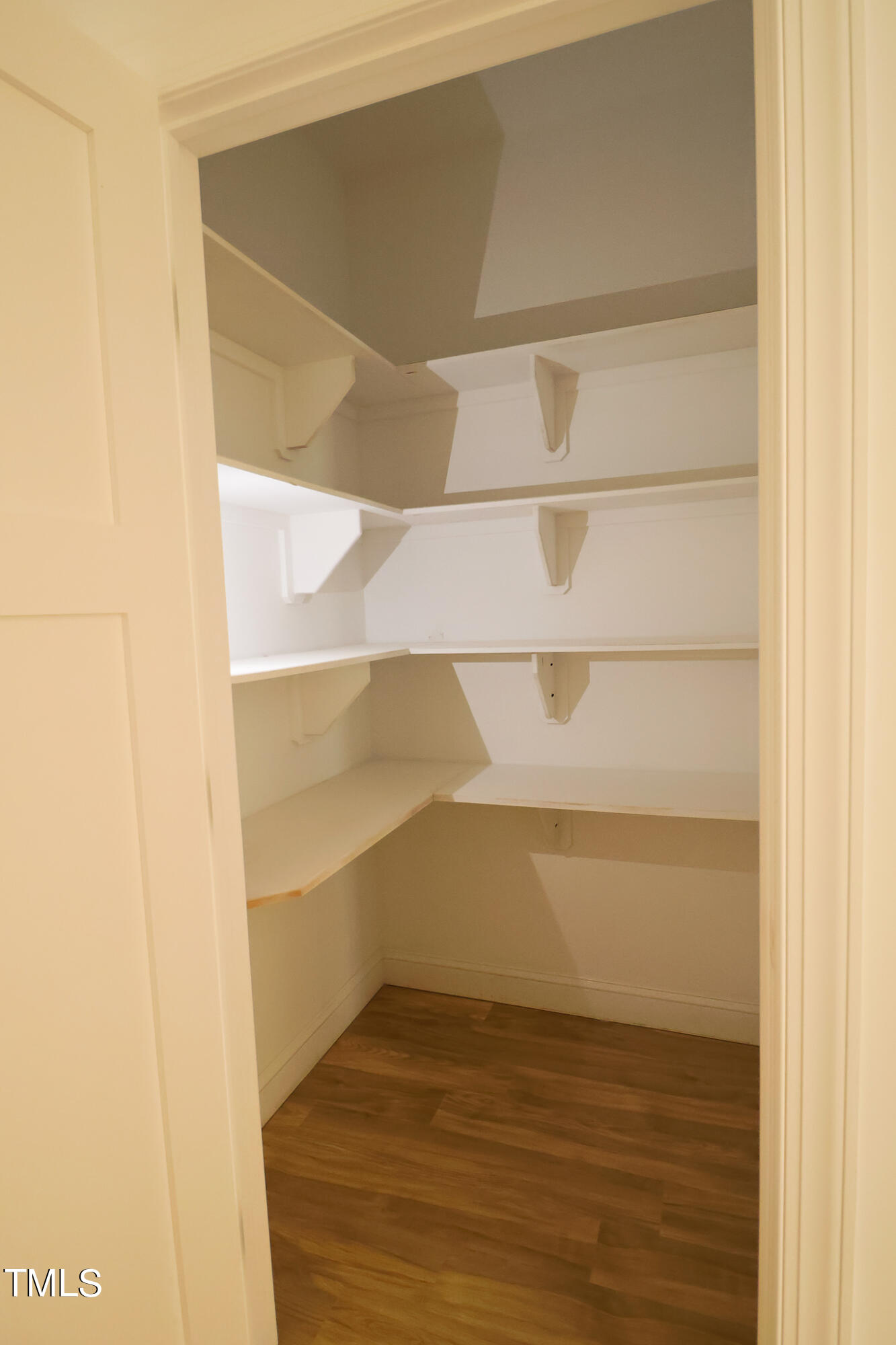 9550 Meredith Drive Rougemont, NC 27572 - Photo 12 of 32 a view of an empty walk in closet