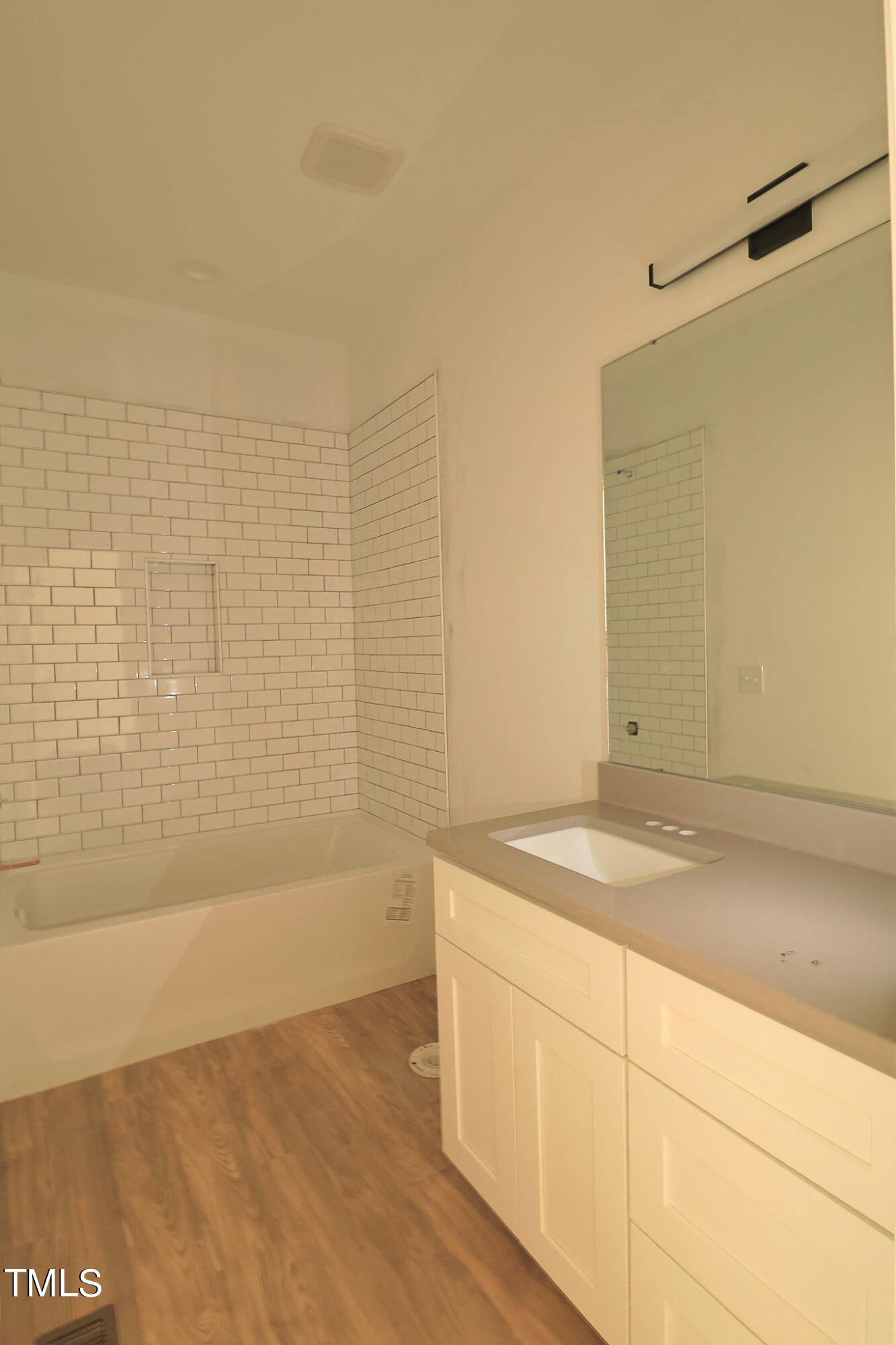 9550 Meredith Drive Rougemont, NC 27572 - Photo 19 of 32 a bathroom with a sink and a shower