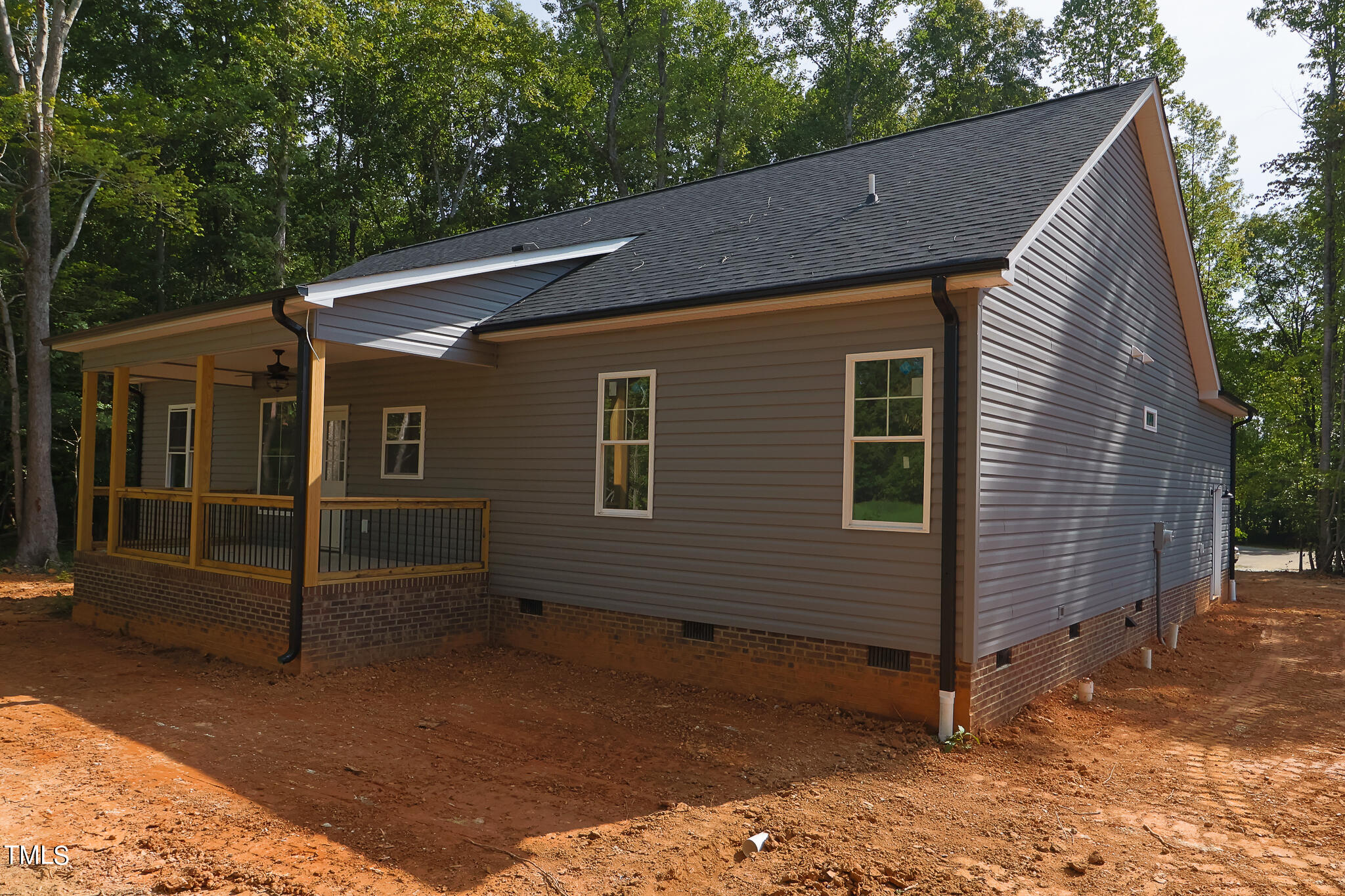 9550 Meredith Drive Rougemont, NC 27572 - Photo 3 of 32 a view of a house with a yard