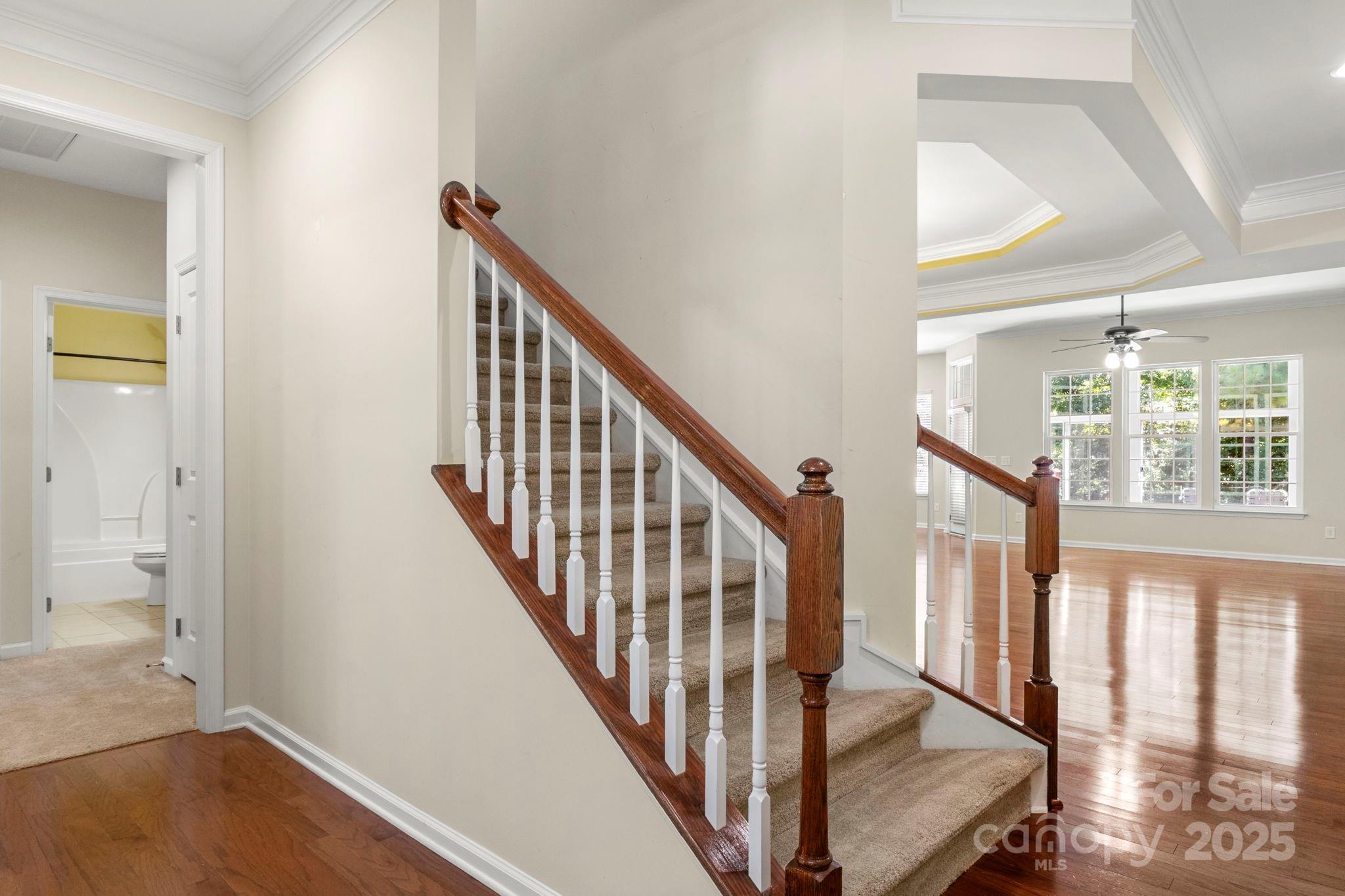 15709 Kiser Corner Lane Davidson, NC 28036 - Photo 29 of 42 a view of an entryway with wooden floor