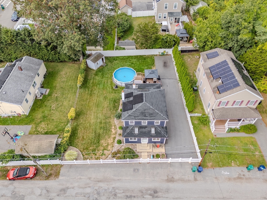7 Allendale Avenue Billerica, MA 01821 - Photo 40 of 42 an aerial view of a house with a swimming pool