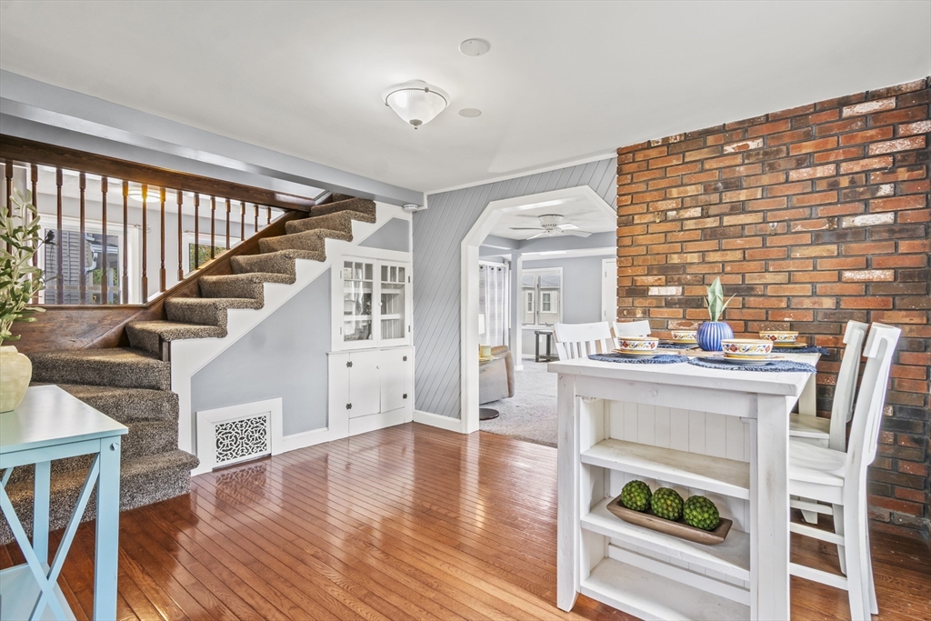 7 Allendale Avenue Billerica, MA 01821 - Photo 10 of 42 a view of kitchen with furniture and wooden floor