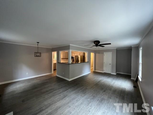3600 Star Trek Court Raleigh, NC 27604 - Photo 17 of 25 wooden floor in an empty room with a window