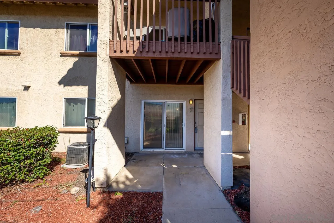 174 Chambers Street, Unit 1 El Cajon, CA 92020 - Photo 28 of 37 a view of a balcony with furniture and a potted plant