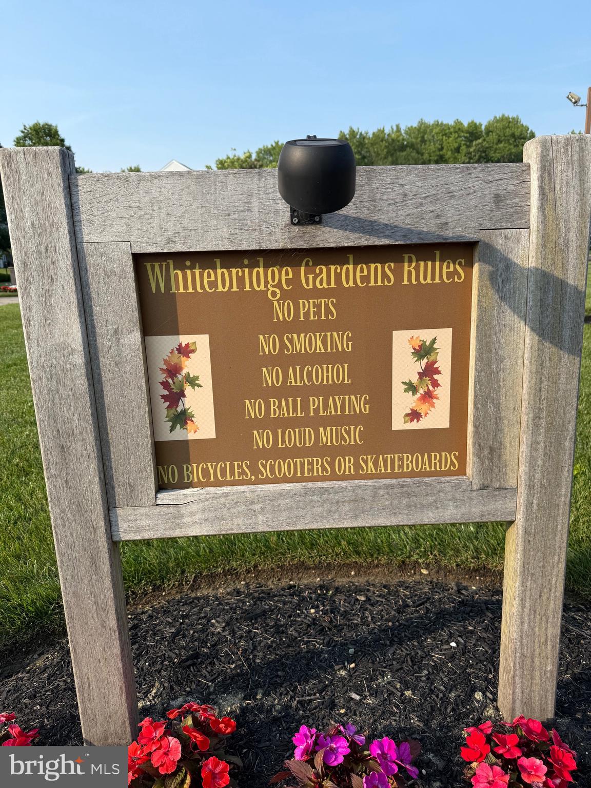 405 Quail Road Marlton, NJ 08053 - Photo 20 of 20 a sign that is on a brick wall