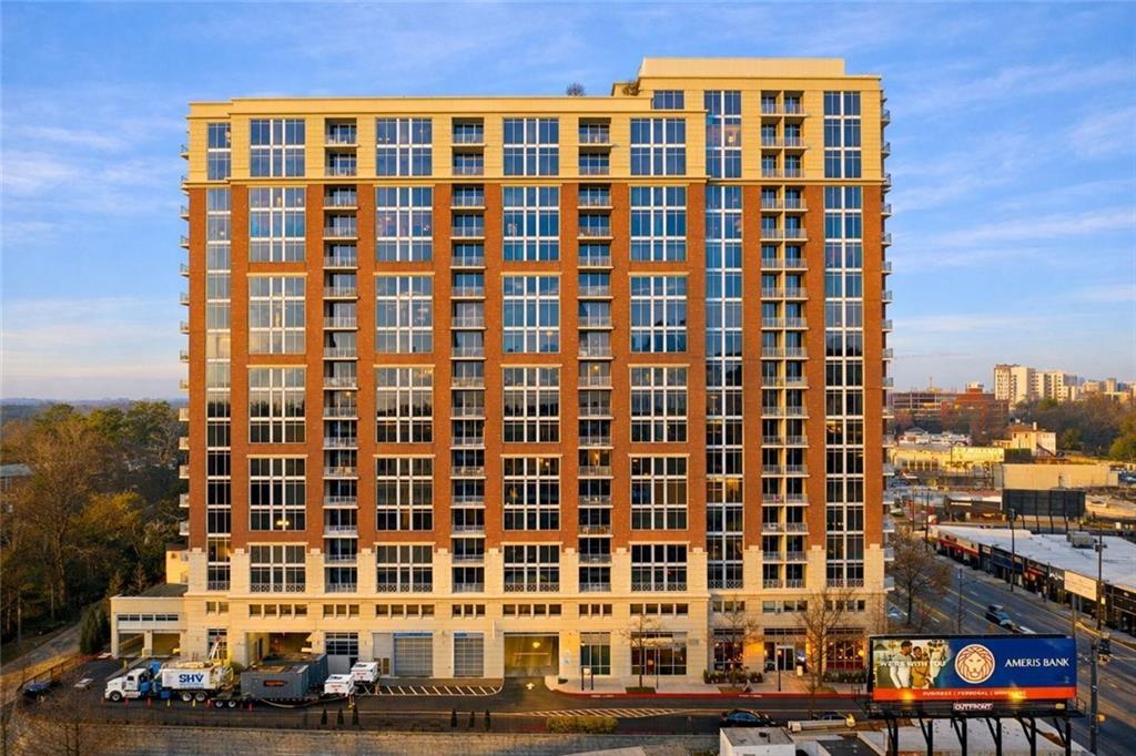 1820 Peachtree Road Northwest, Unit 905 Atlanta, GA 30309 - Photo 41 of 41 a front view of a building