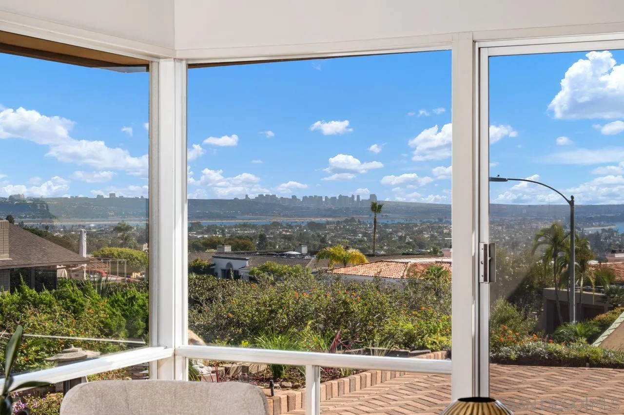5504 Rutgers Road La Jolla, CA 92037 - Photo 16 of 53 a view of a glass door and a yard