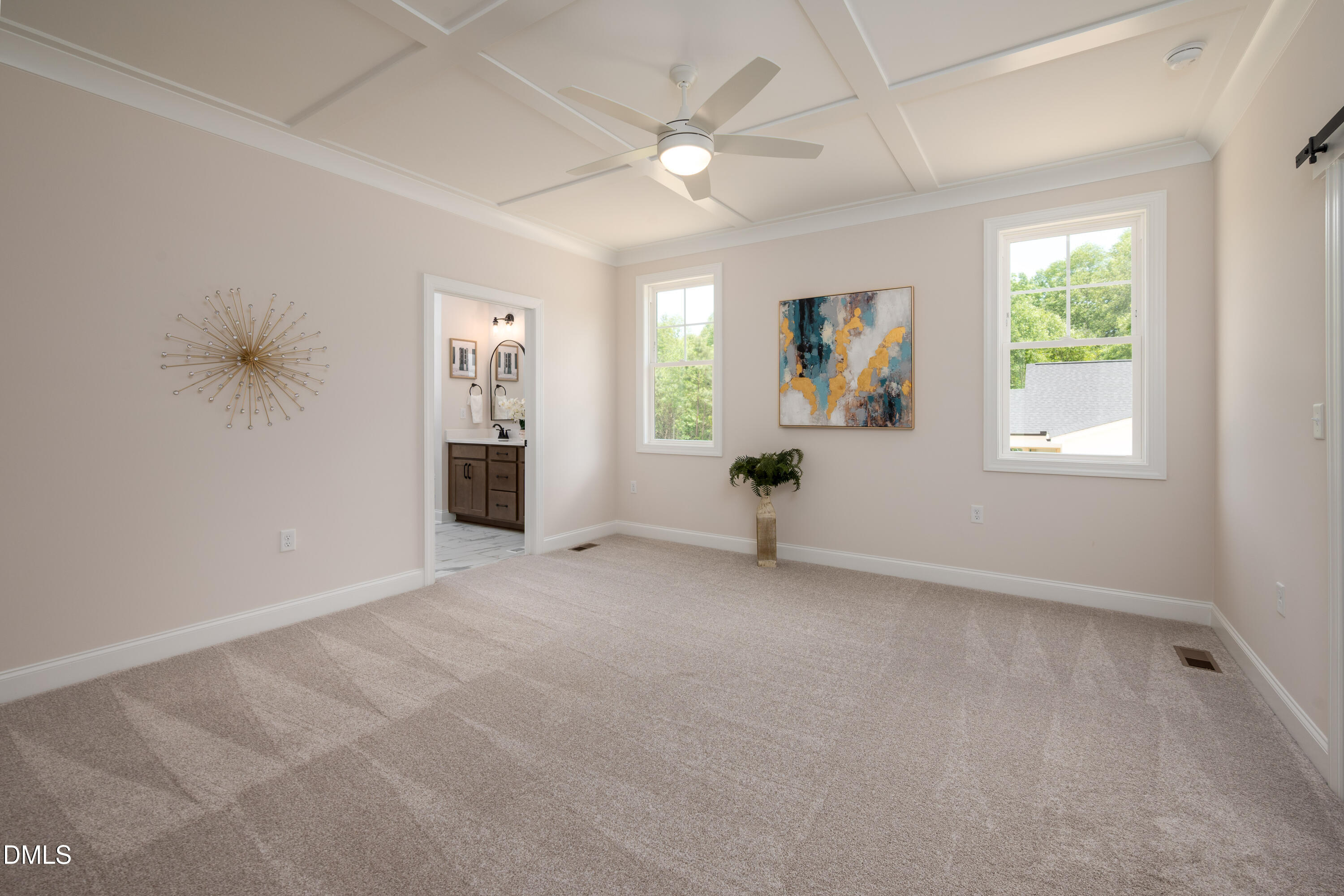 2275 Peachtree Hills Road Spring Hope, NC 27882 - Photo 4 of 43 wooden floor in an empty room with a window