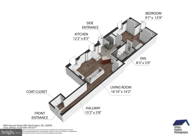 a black and white photo of a book and a bed