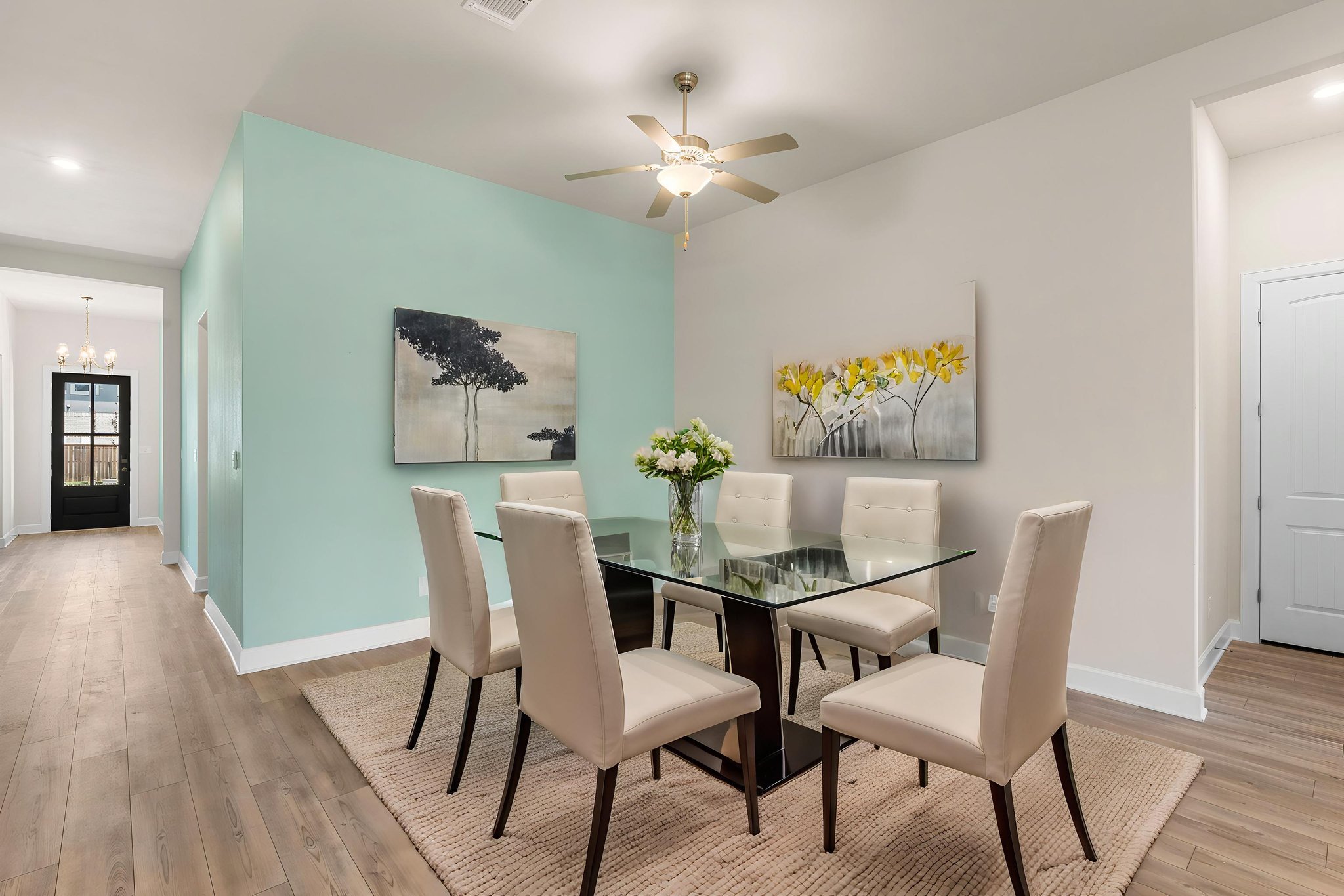 805 Cold Riv Run Kyle, TX 78640 - Photo 26 of 40 Virtual stage photo of dining area.