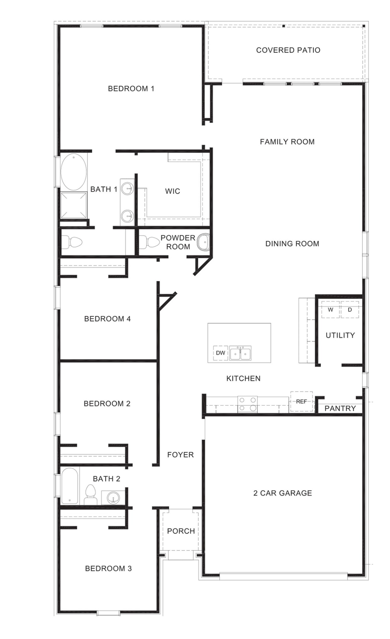 14243 Volcano Perch Drive Conroe, TX 77384 - Photo 25 of 25 Floor plan