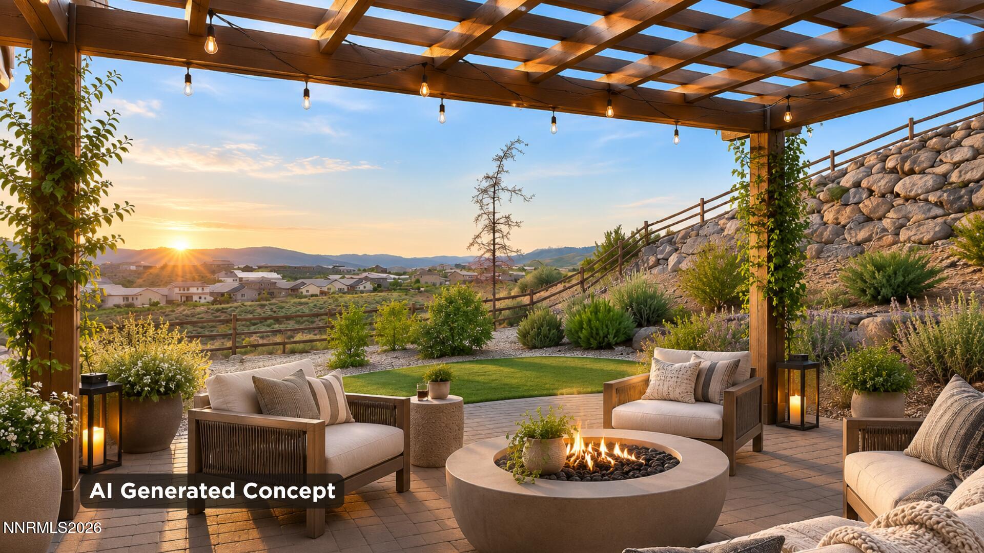 8691 Gypsy Hill Trail Reno, NV 89523 - Photo 31 of 34 Virtual Render 1