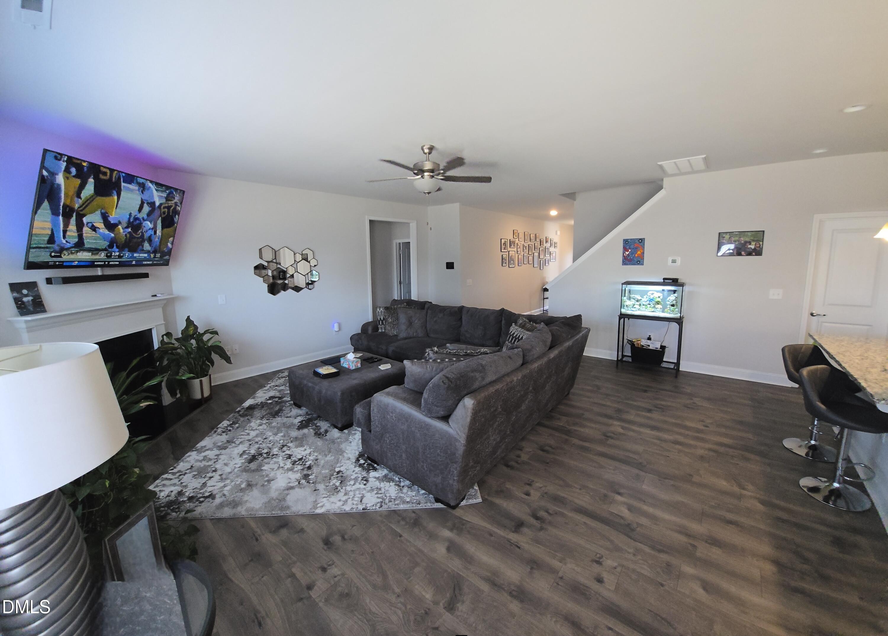 207 Spring Forest Drive Goldsboro, NC 27534 - Photo 9 of 19 a living room with furniture and wooden floor