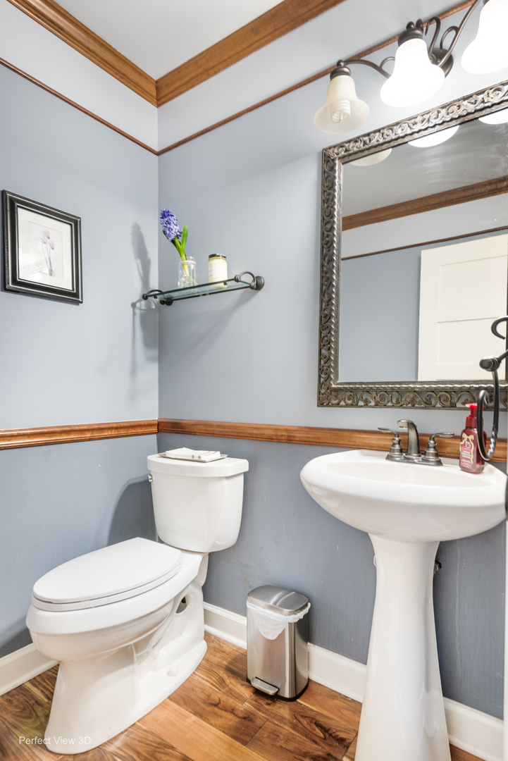 37W765 Spring Green Way Batavia, IL 60510 - Photo 13 of 29 a bathroom with a sink a toilet and mirror