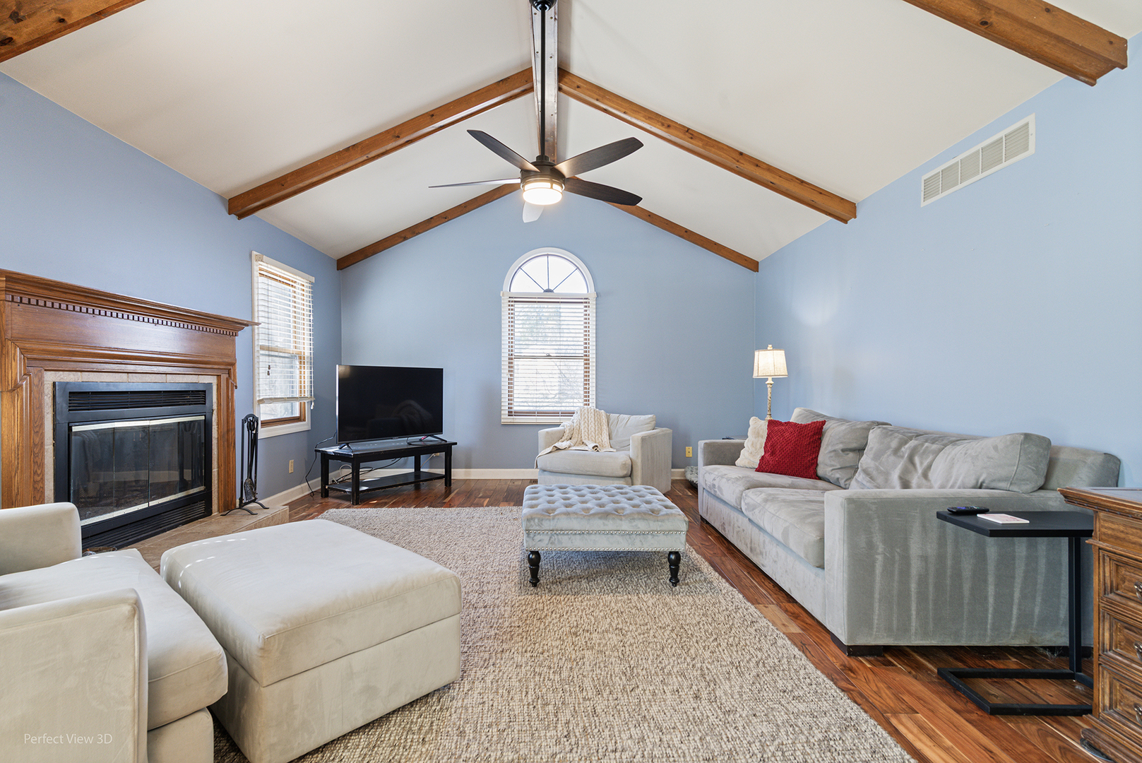 37W765 Spring Green Way Batavia, IL 60510 - Photo 6 of 29 a living room with furniture and a flat screen tv