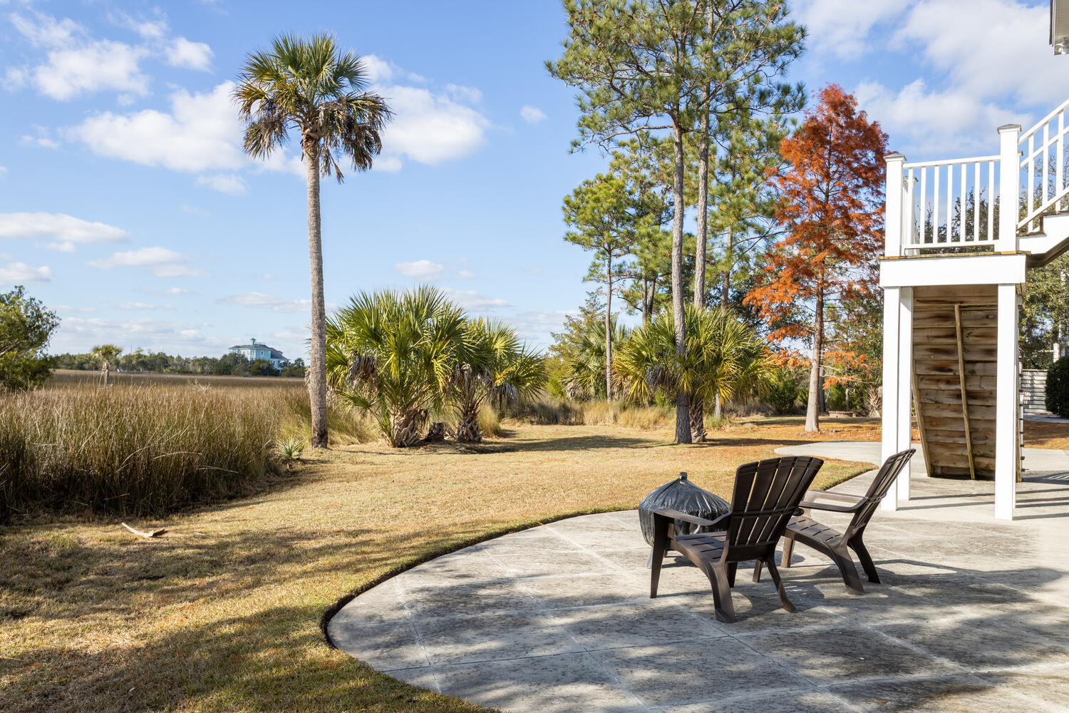 1504 Red Drum Road Mount Pleasant, SC 29466 - Photo 45 of 59 Backyard with Patio