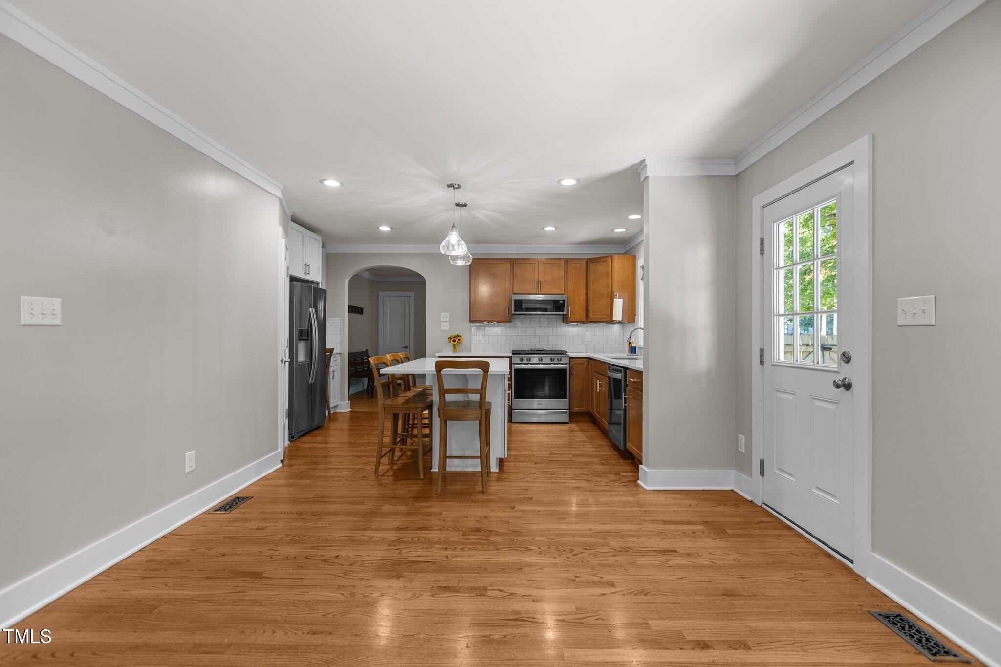 1811 Ridley Street Raleigh, NC 27608 - Photo 5 of 48 a view of kitchen with breakfast area