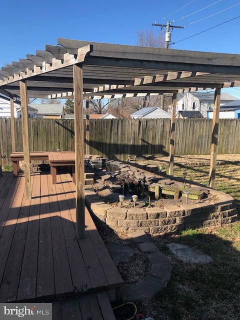3119 Sollers Point Road Baltimore, MD 21222 - Photo 20 of 27 WATER POND WITH PERGOLA