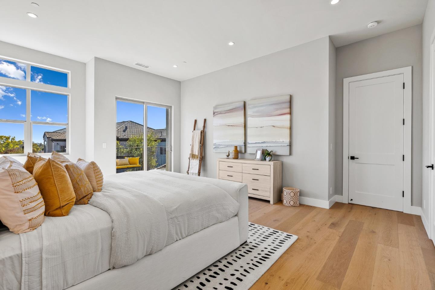 50 Indy Circle Soquel, CA 95073 - Photo 24 of 71 a bedroom with a bed and a large window