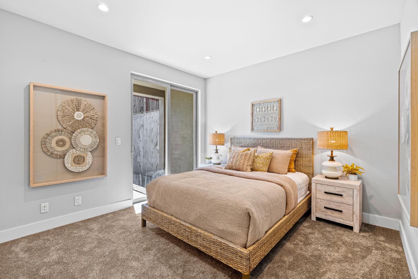 50 Indy Circle Soquel, CA 95073 - Photo 51 of 71 a bedroom with a bed and painting on the wall