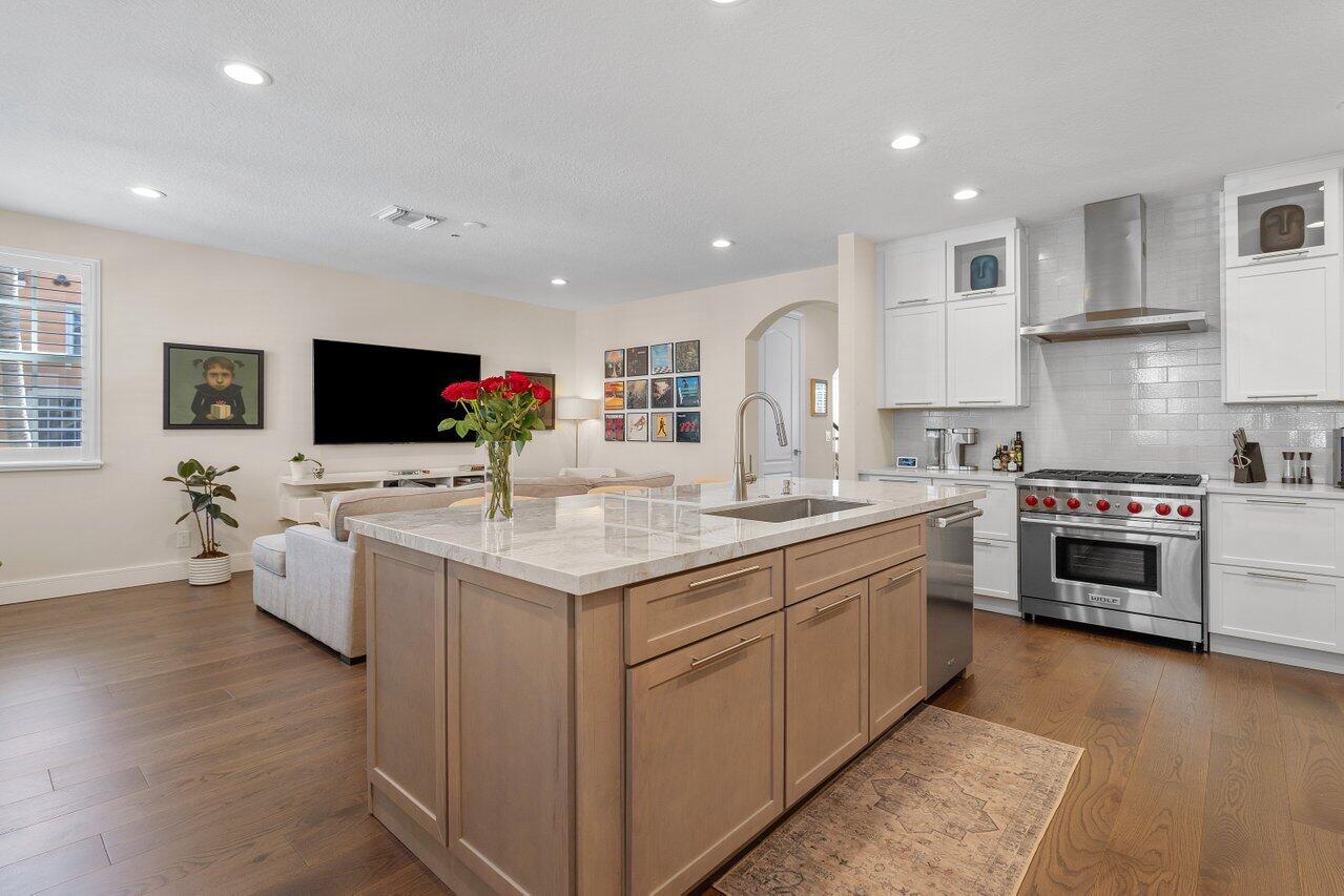 617 Northeast Francesca Lane Boca Raton, FL 33487 - Photo 15 of 52 Quartzite Kitchen Island