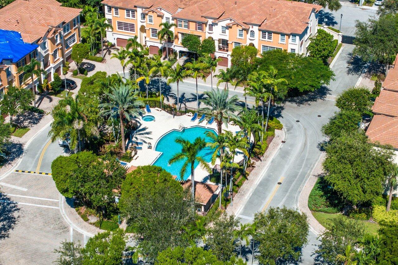 617 Northeast Francesca Lane Boca Raton, FL 33487 - Photo 48 of 52 Aerial Community Pool