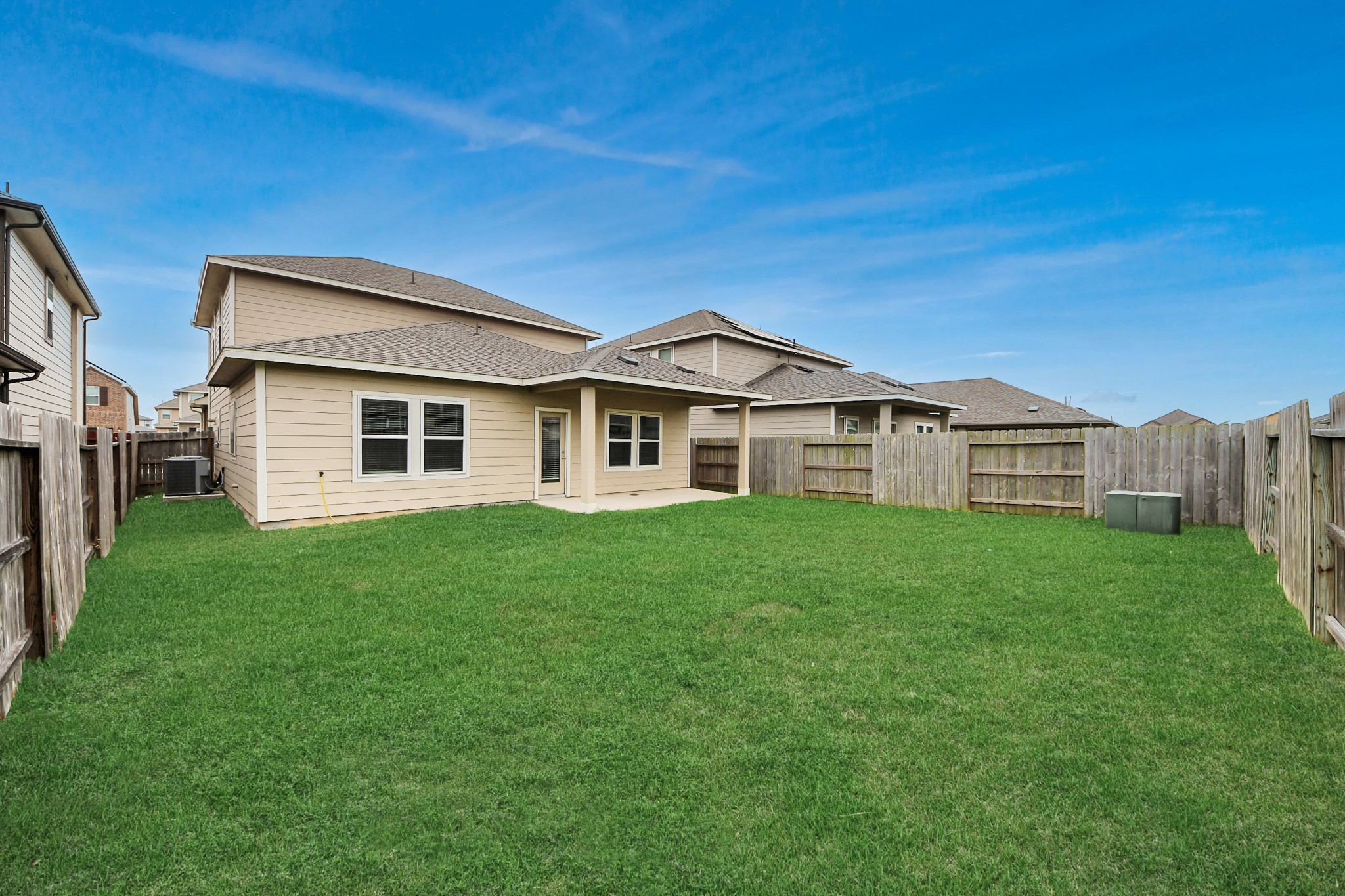 7206 Melrose Lane Rosharon, TX 77583 - Photo 41 of 44 a view of a house with a yard