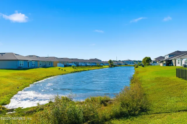 a view of an outdoor space and a yard