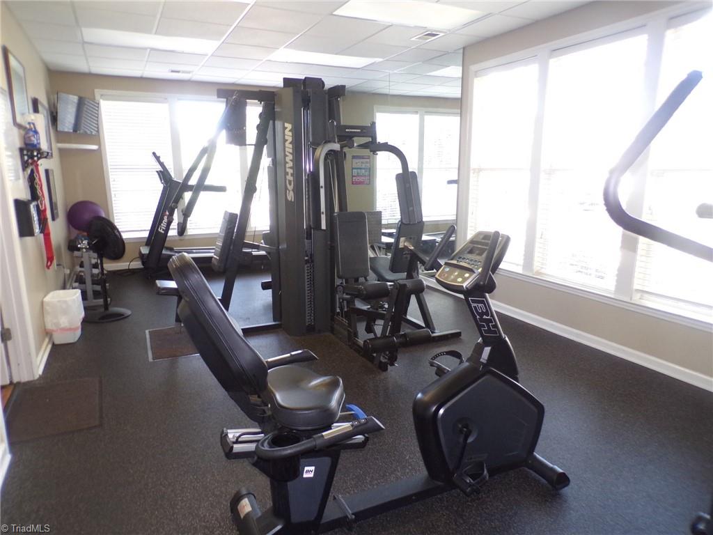 5005 Bass Chapel Road, Unit 1C Greensboro, NC 27455 - Photo 34 of 34 Fitness room.