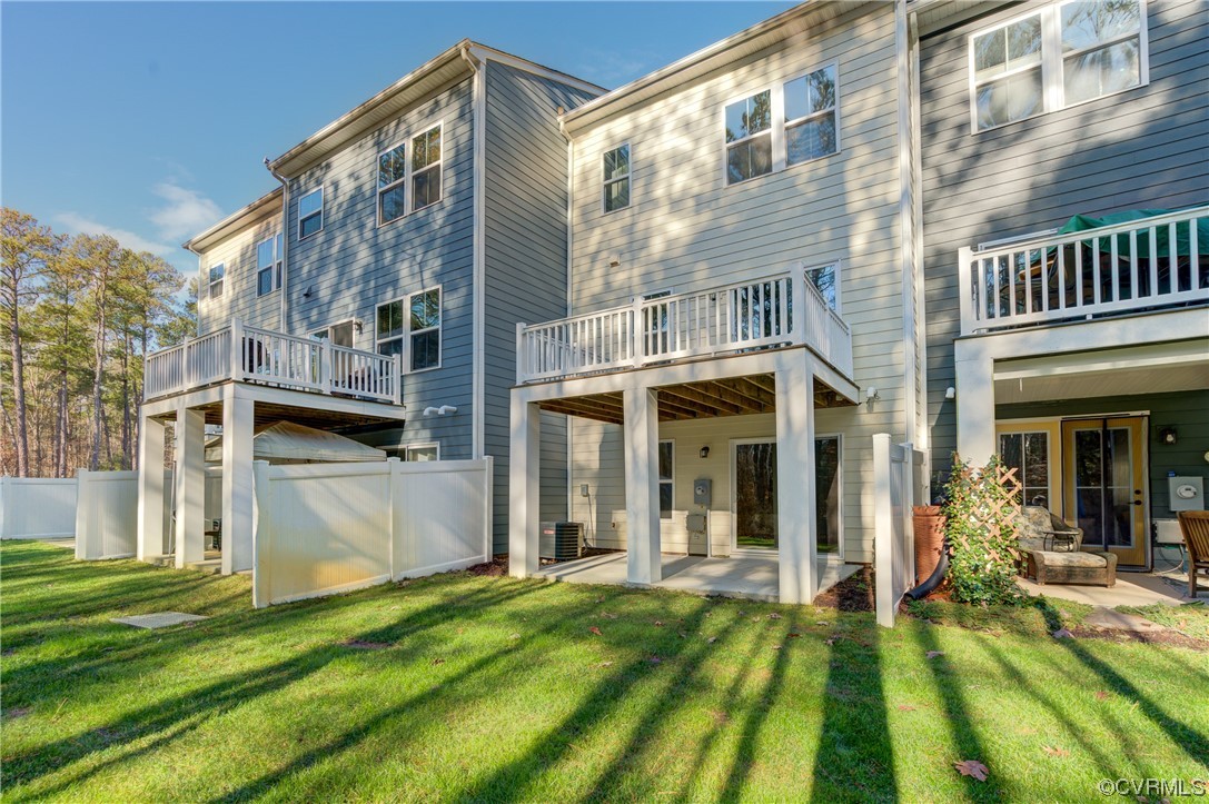 429 Crofton Village Terrace Midlothian, VA 23114 - Photo 29 of 35 a view of a house with a yard