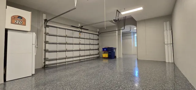 an aerial view of multiple houses