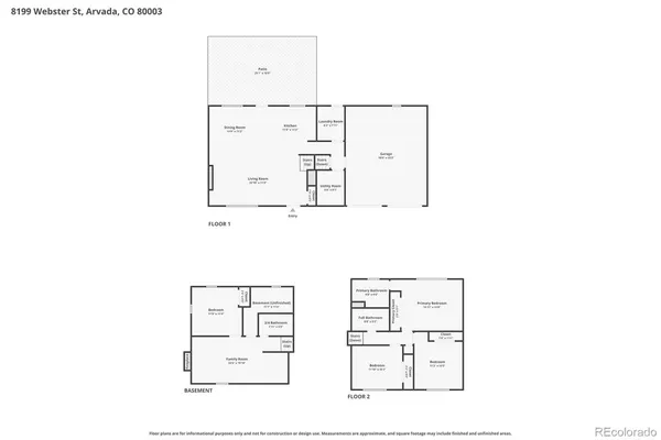 $699,000 | 8199 Webster Street, Arvada, CO 80003