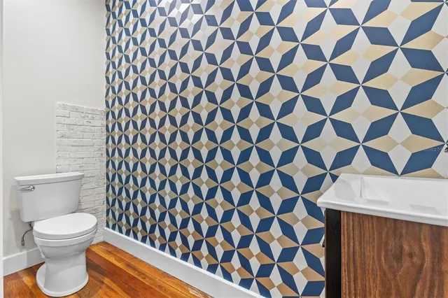 a bathroom with a sink and a toilet