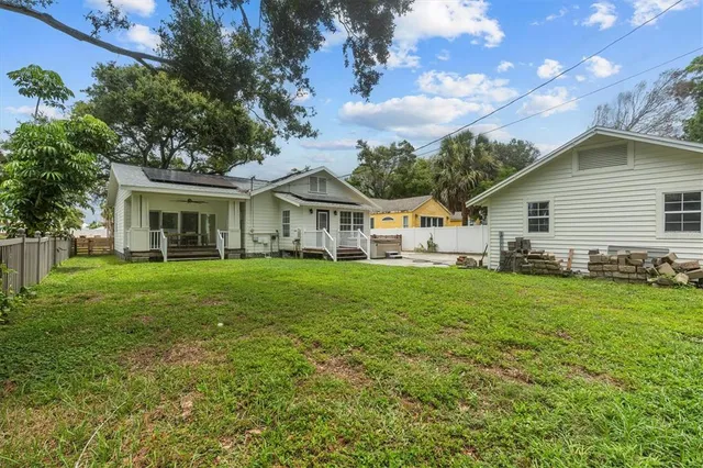 a view of outdoor space yard and front view of a house