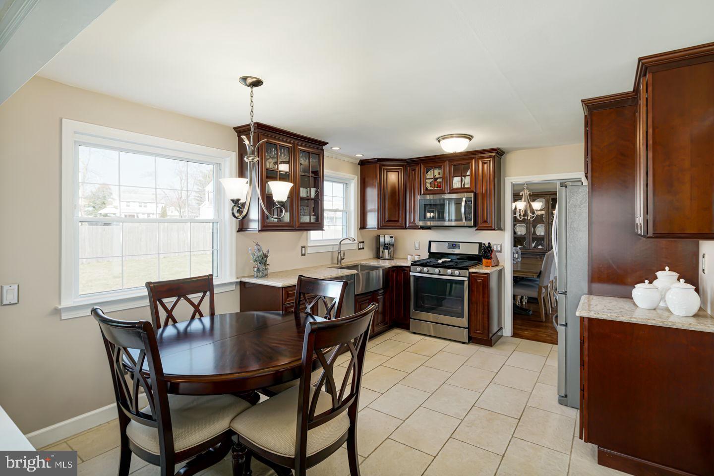 18 Hamilton Road Marlton, NJ 08053 - Photo 11 of 34 Granite countertops and farm stainless farm sink