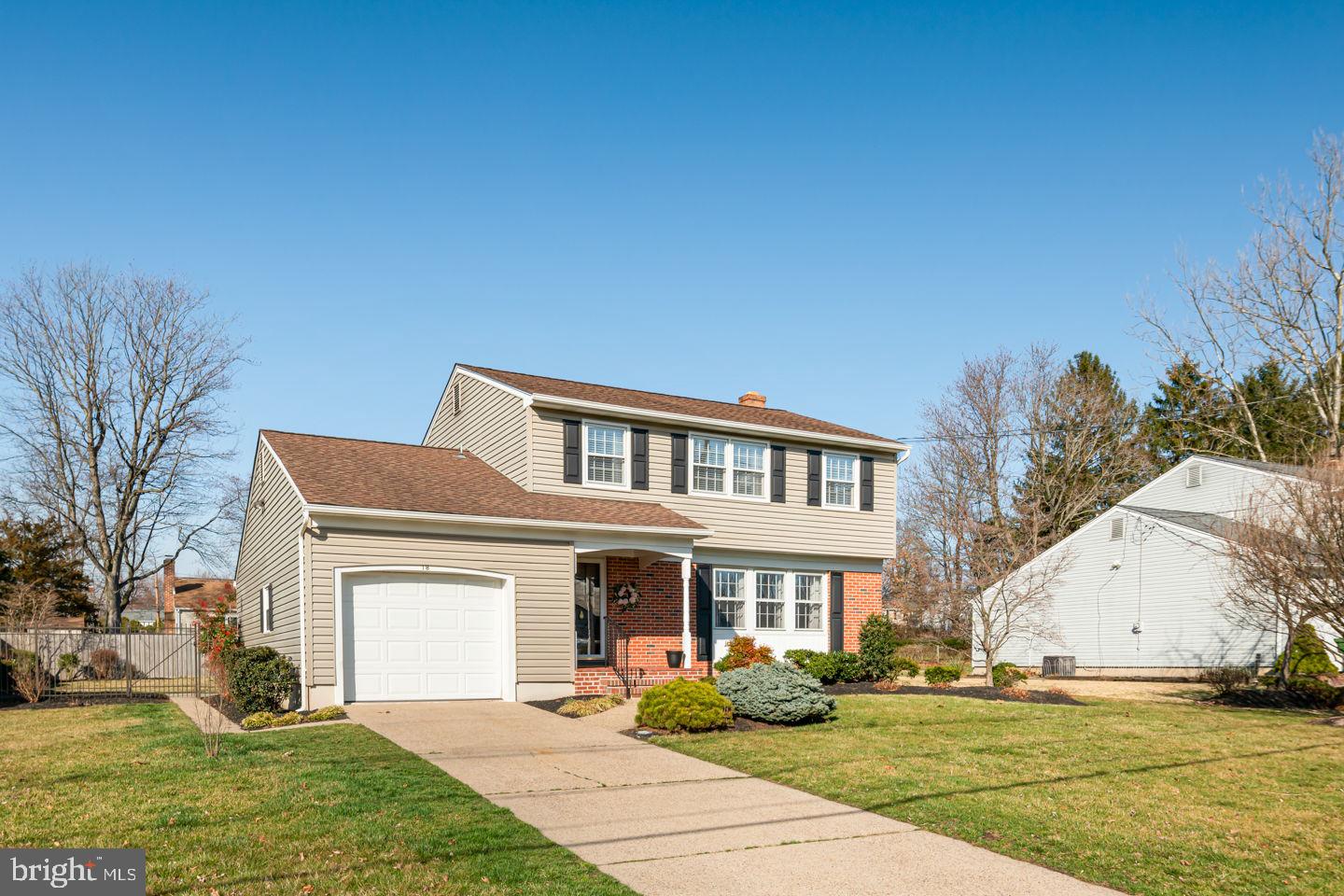 18 Hamilton Road Marlton, NJ 08053 - Photo 33 of 34 Front of home - spaced nicely for privacy