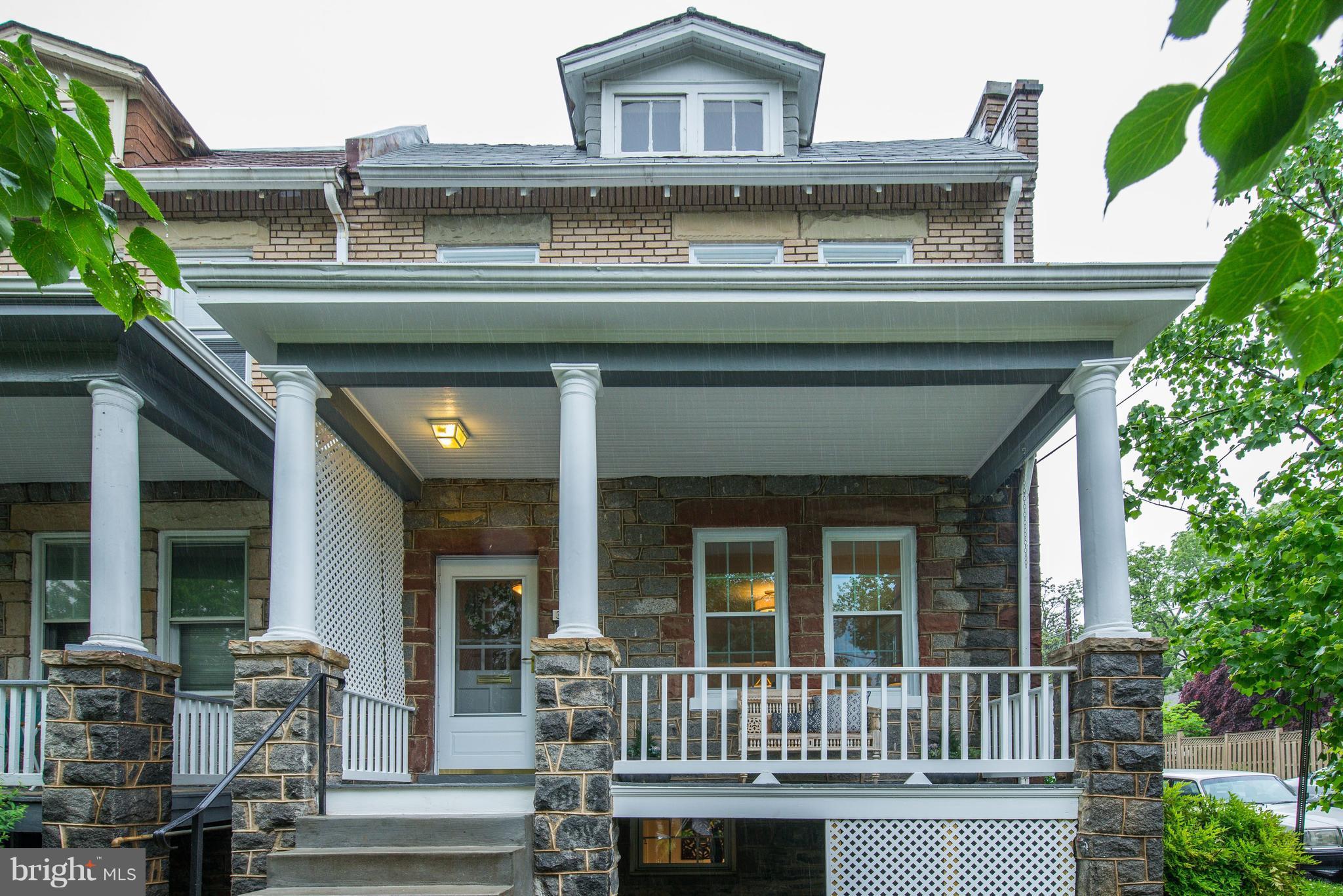 3601 T Street Northwest Washington, DC 20007 - Photo 1 of 20 a front view of a house with balcony