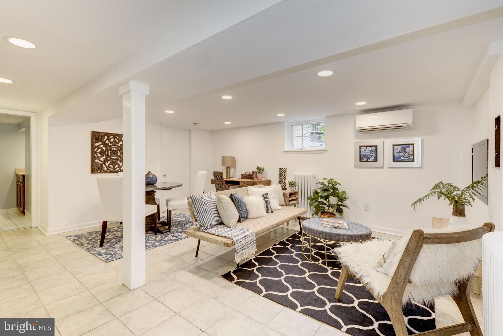 3601 T Street Northwest Washington, DC 20007 - Photo 14 of 20 a living room with furniture and wooden floor