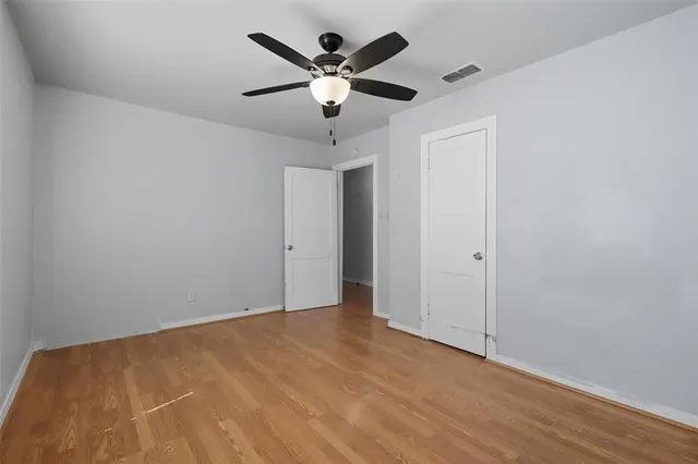 wooden floor in an empty room