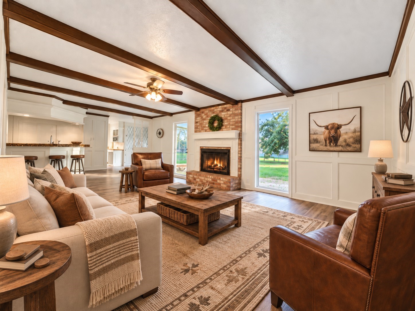 6510 FM 3012 Road Wharton, TX 77488 - Photo 9 of 47 Living Room - Virtually Staged