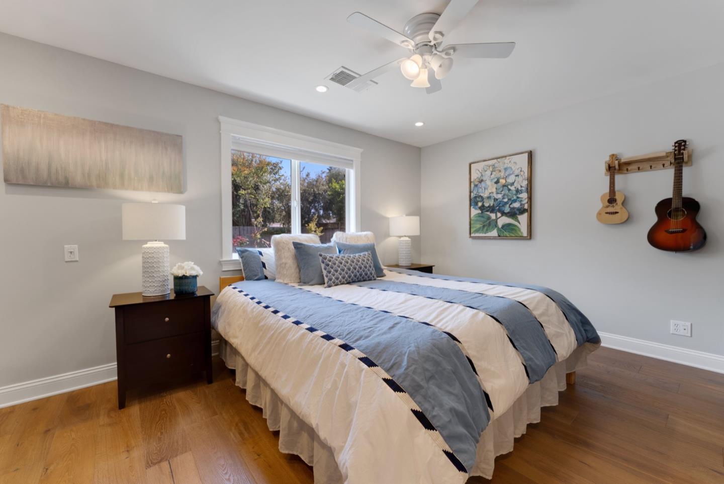 1240 Fewtrell Drive Campbell, CA 95008 - Photo 28 of 50 a bedroom with a bed and window