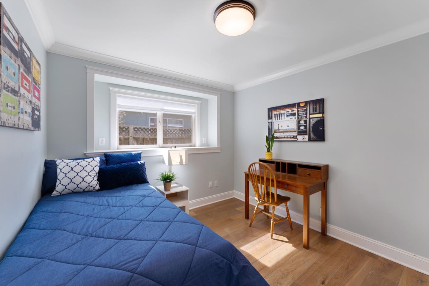 1240 Fewtrell Drive Campbell, CA 95008 - Photo 43 of 50 a bedroom with a bed and a window