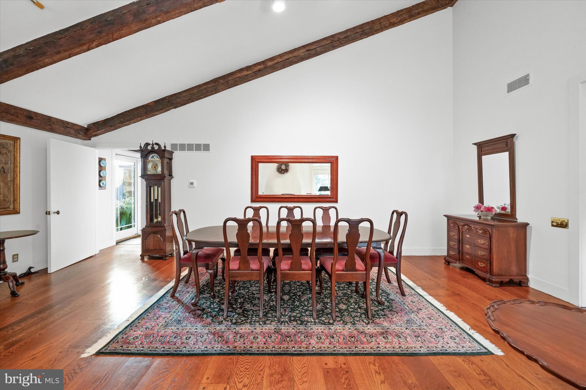 6 Carriage Road Greenville, DE 19807 - Photo 21 of 59 a view of a dining room with furniture