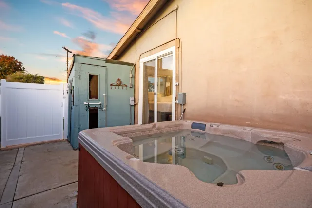 view of the house with a sink