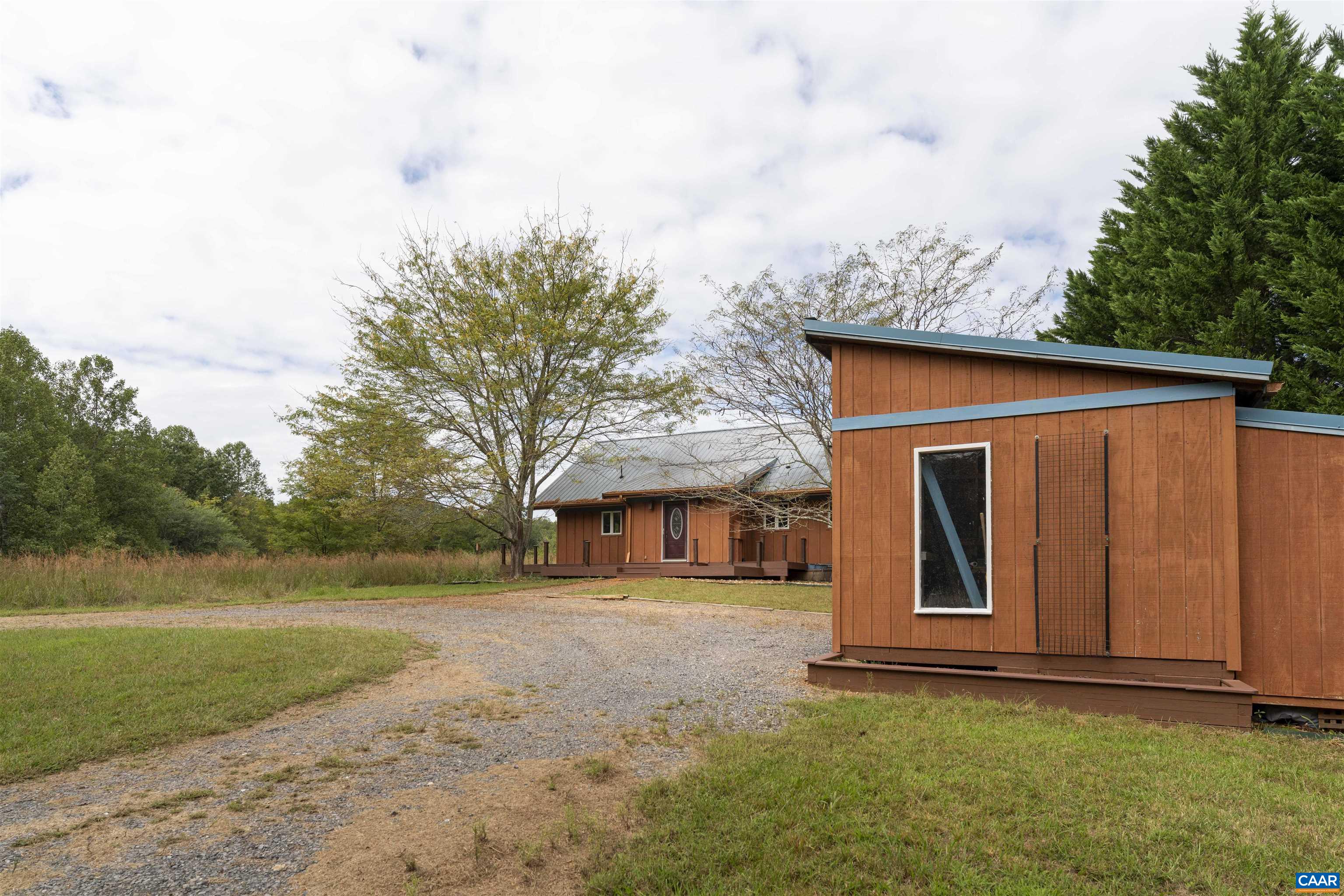 787 Durrett Town Road Afton, VA 22920 - Photo 18 of 49 a front view of a house with garden