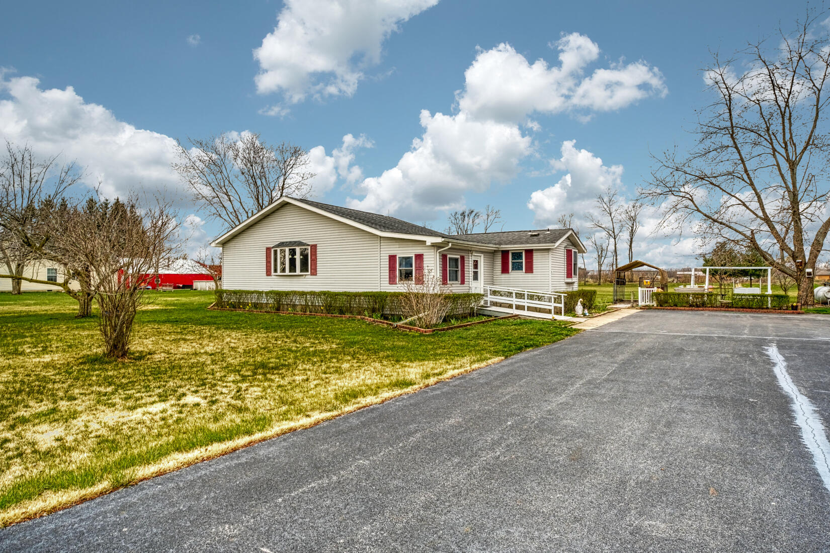 6900 North 600 West Rensselaer, IN 47978 - Photo 1 of 15 a view of a house with a yard