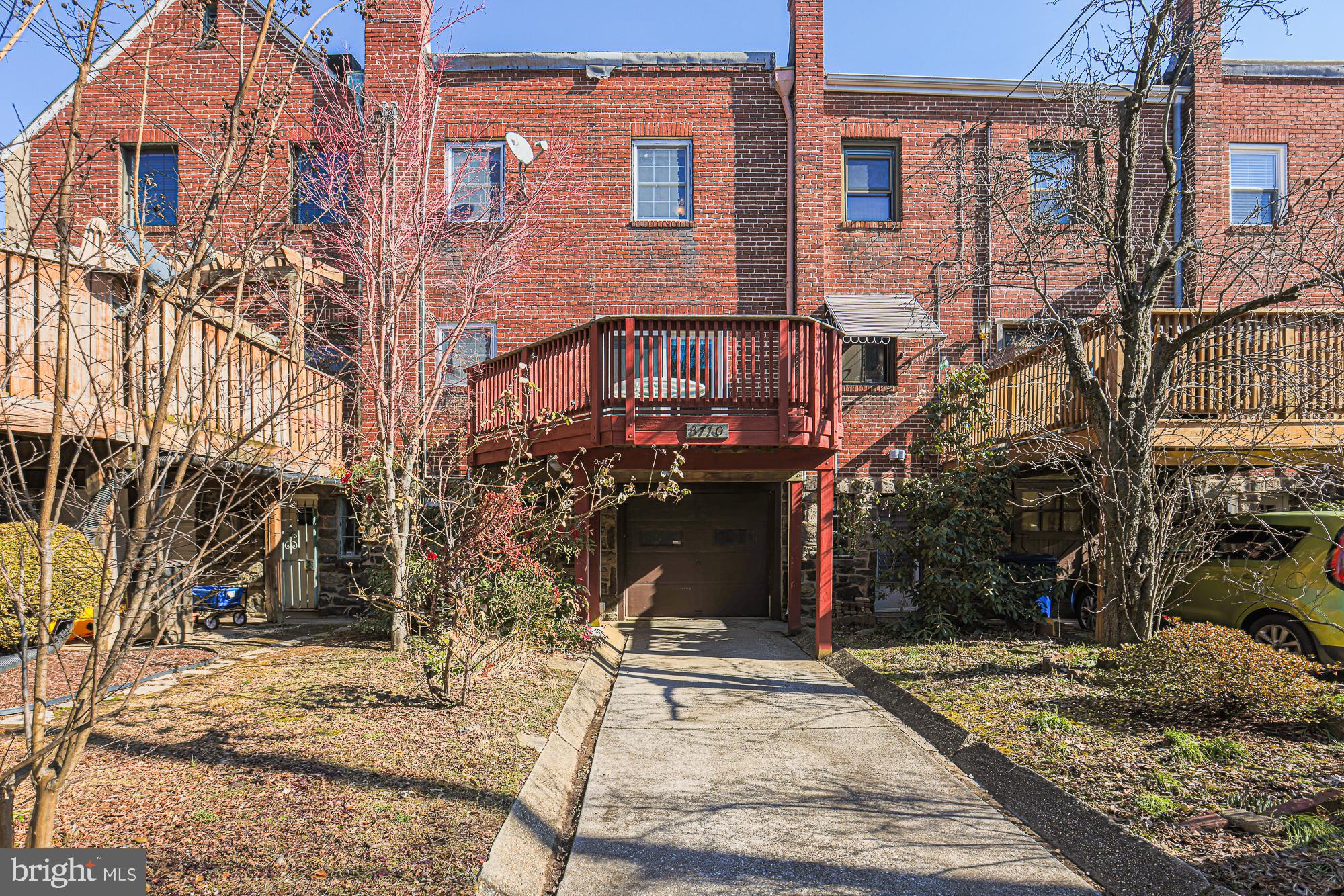 3710 Rexmere Road Baltimore, MD 21218 - Photo 48 of 57 Looking back to the house, back deck and garage