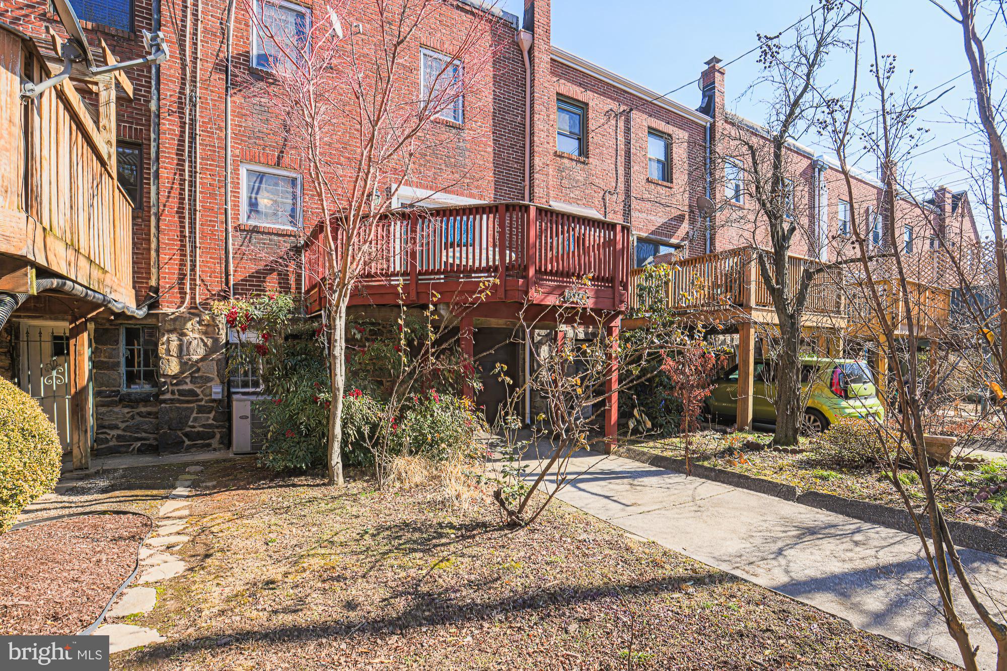 3710 Rexmere Road Baltimore, MD 21218 - Photo 50 of 57 Looking back to the house, back deck and garage